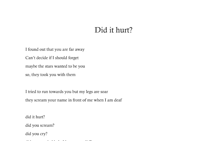 write lyrics for your song